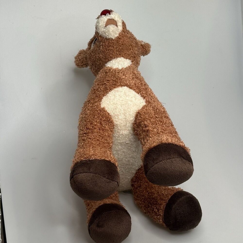 Build A Bear Rudolph Red Nosed Reindeer Plush 2014 EUC - Picture 5 of 15